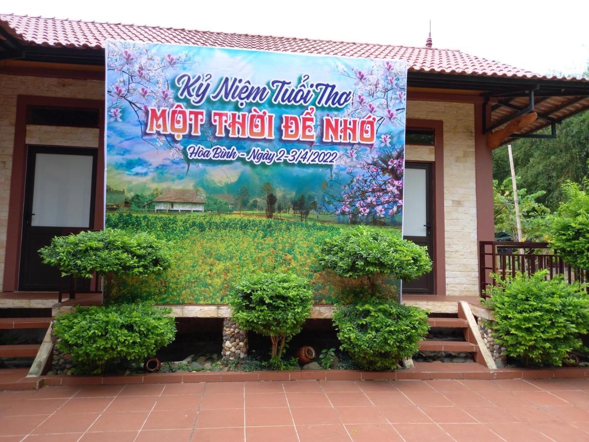 Mai Chau Xanh Bungalow Mai Châu Exterior foto