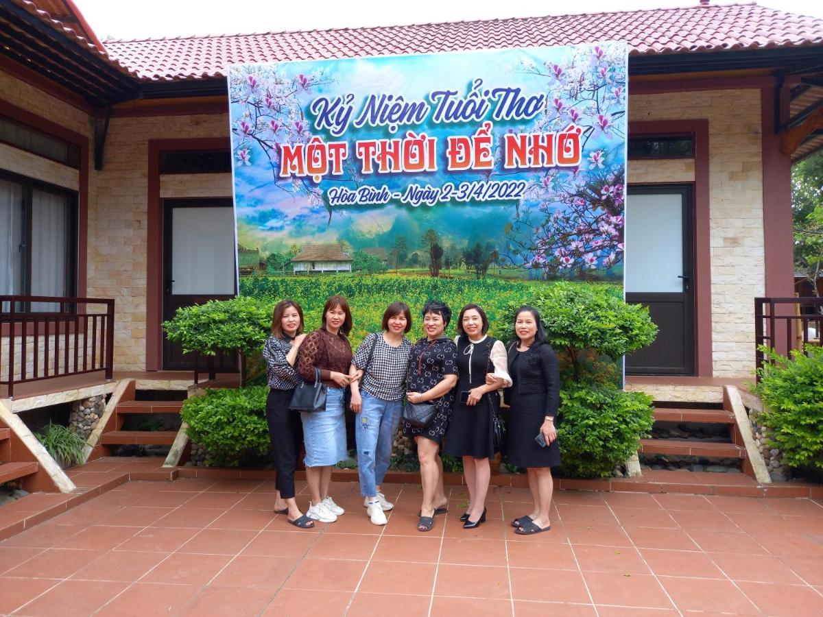 Mai Chau Xanh Bungalow Mai Châu Exterior foto