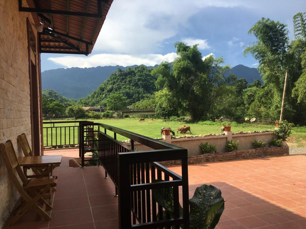 Mai Chau Xanh Bungalow Mai Châu Exterior foto