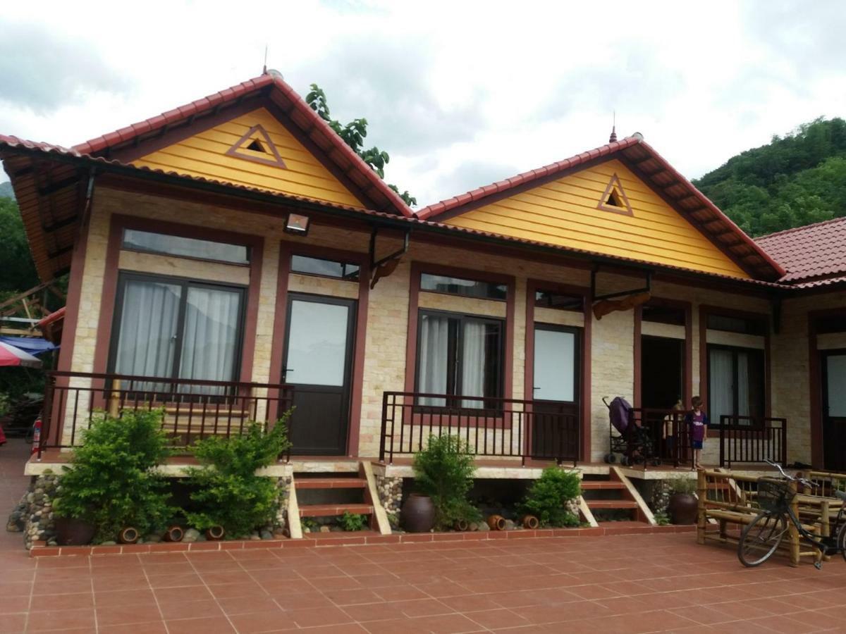 Mai Chau Xanh Bungalow Mai Châu Exterior foto