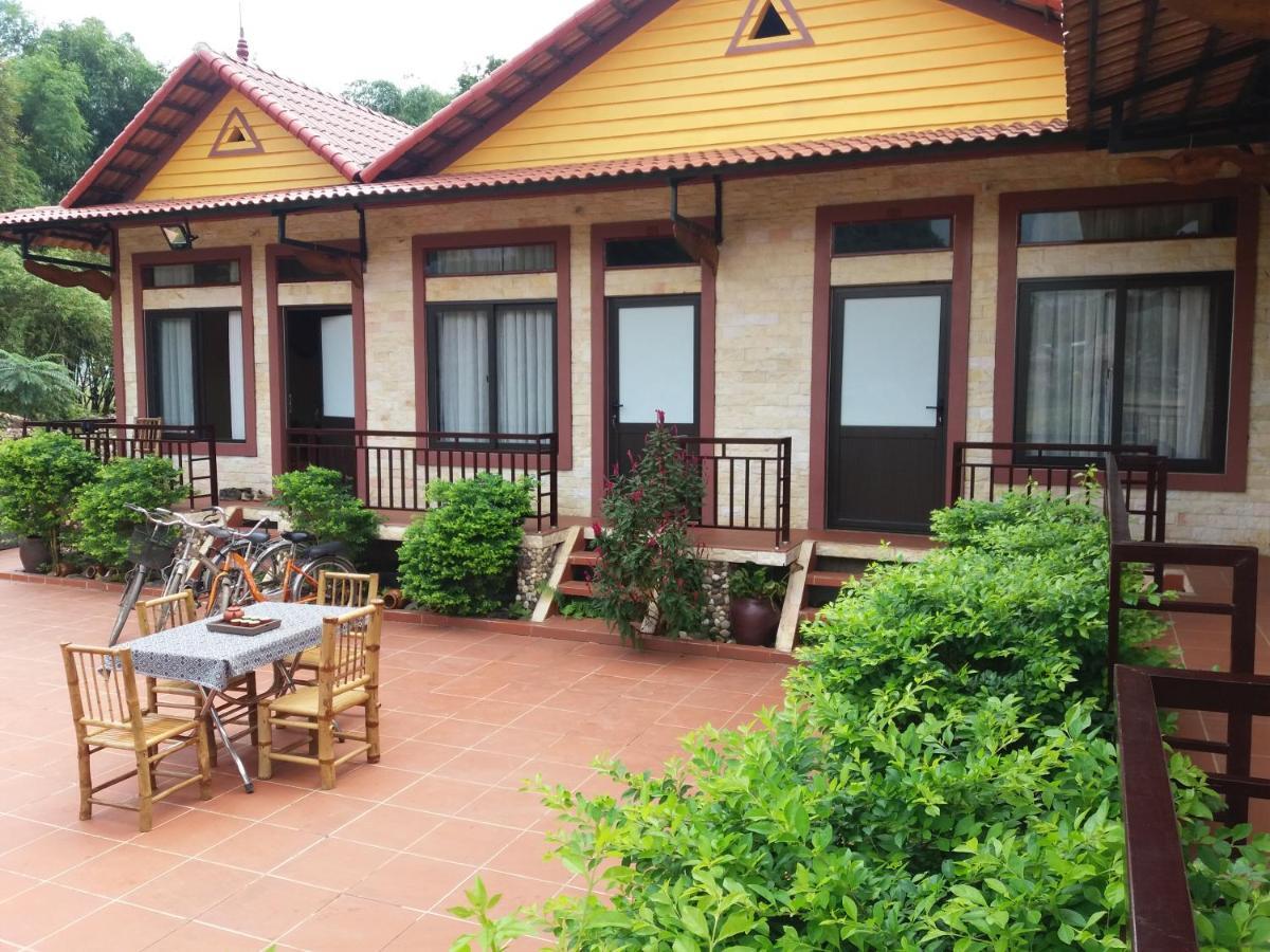 Mai Chau Xanh Bungalow Mai Châu Exterior foto